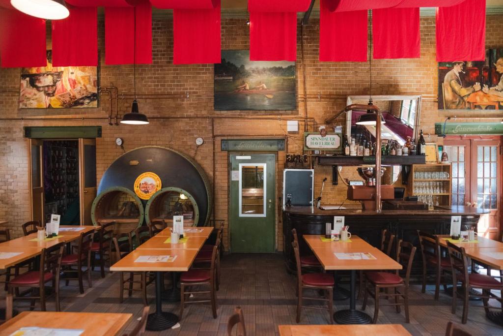 Restaurace v ubytování Brauhaus in Spandau