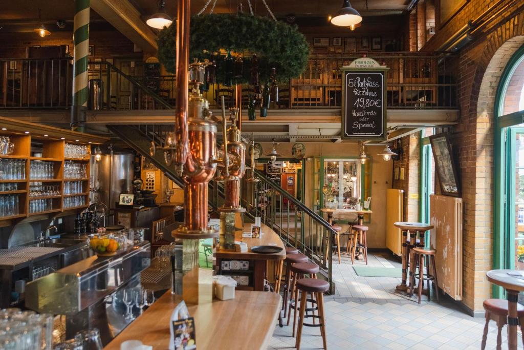 Restaurace v ubytování Brauhaus in Spandau