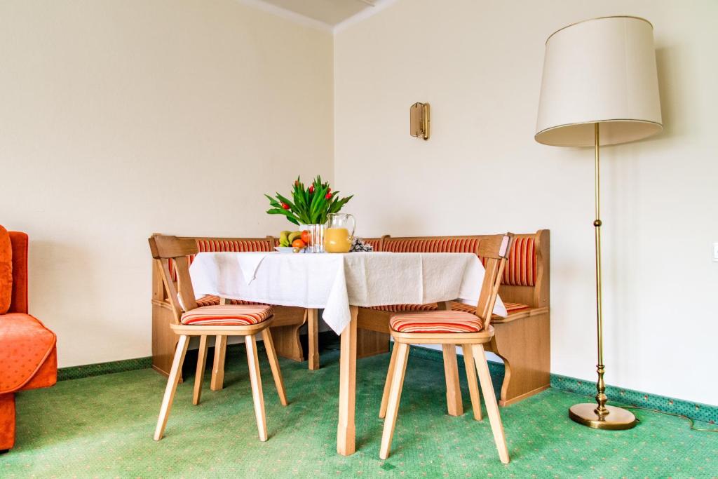 Posezení v ubytování Appartements Monuth
