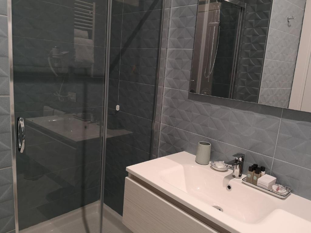 Koupelna v ubytování Hotel Altavilla Catanzaro