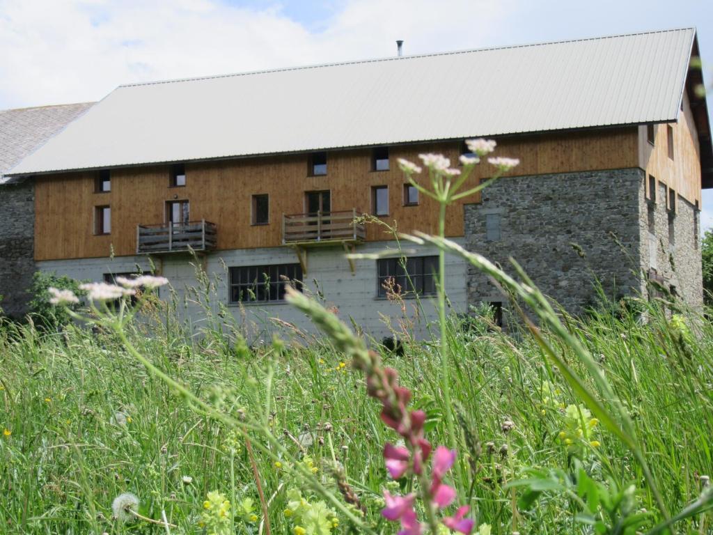 Zahrada ubytování Gîte Potimarron