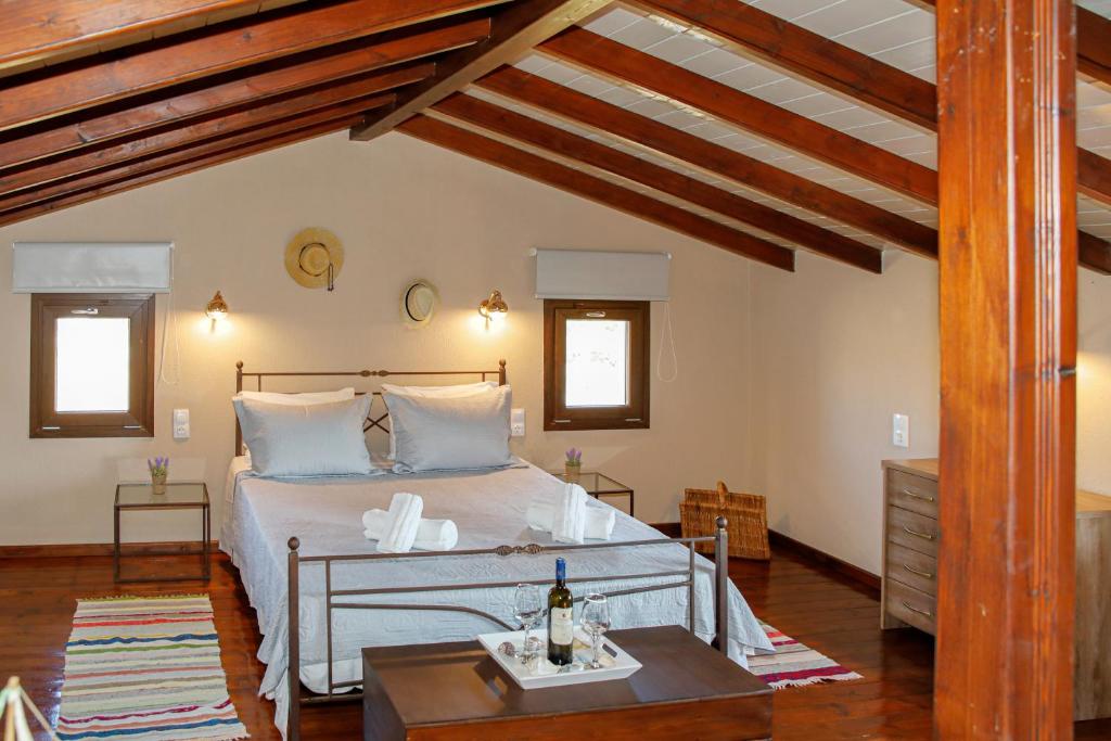 Postel nebo postele na pokoji v ubytování Loft Sweet loft