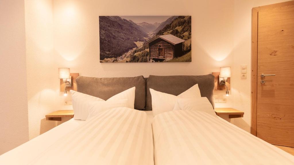 Posteľ alebo postele v izbe v ubytovaní Alp Chalet in Kappl bei Ischgl