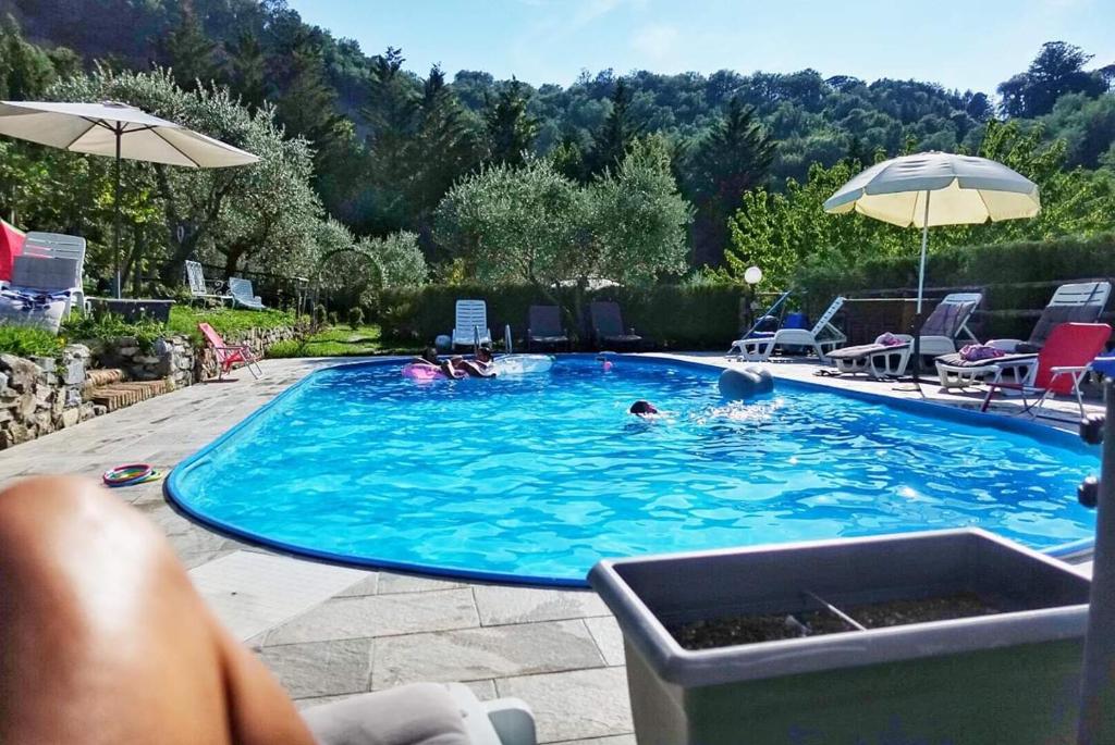 Bazén v ubytování B&B la Concordia nebo v jeho okolí