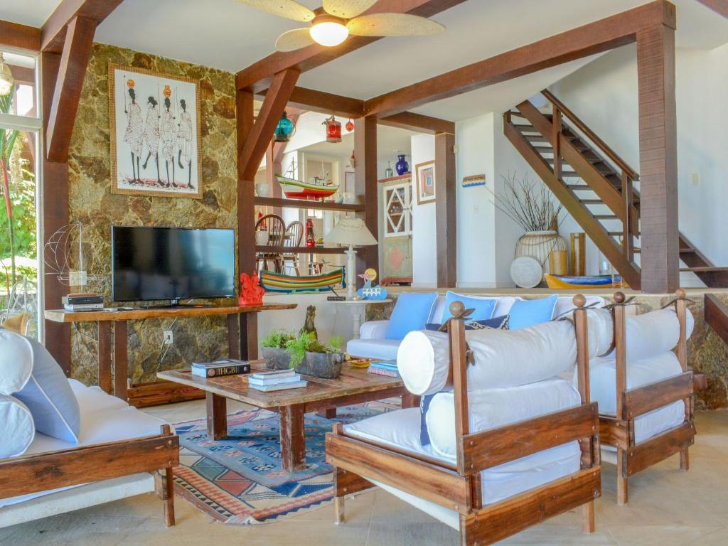  CASA PARADISÍACA COM PRAIA PARTICULAR E PISCINA