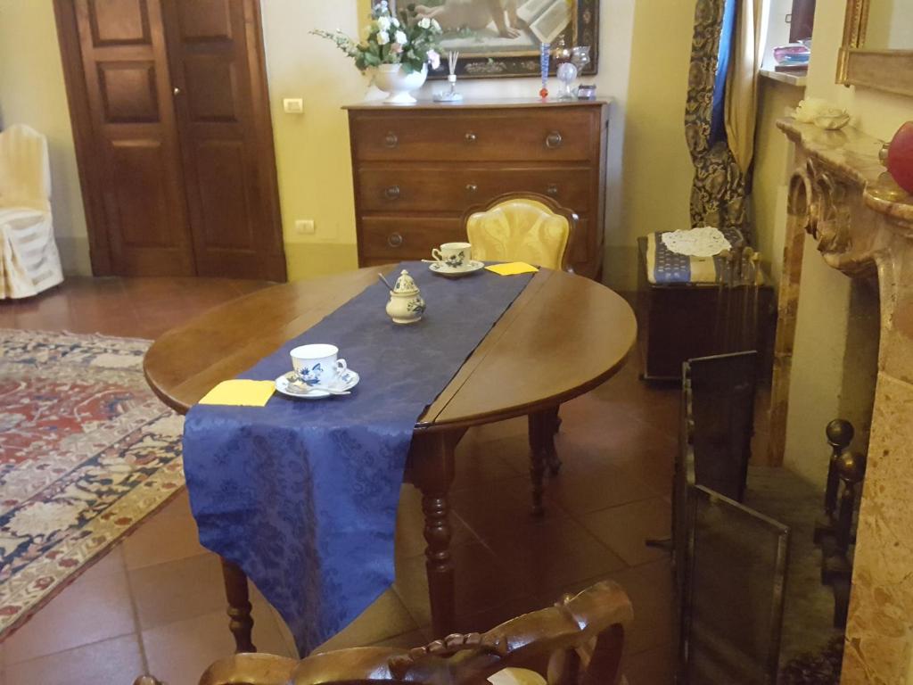 Posezení v ubytování Villa Ghia