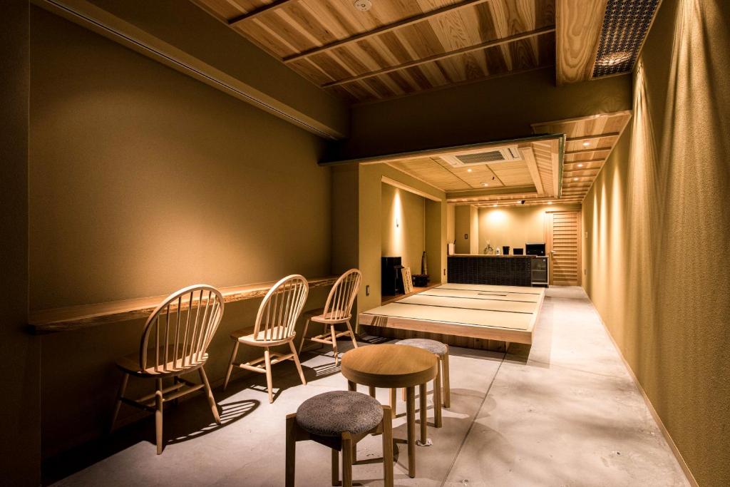 Posezení v ubytování Hotel ZIZI Kyoto Gion