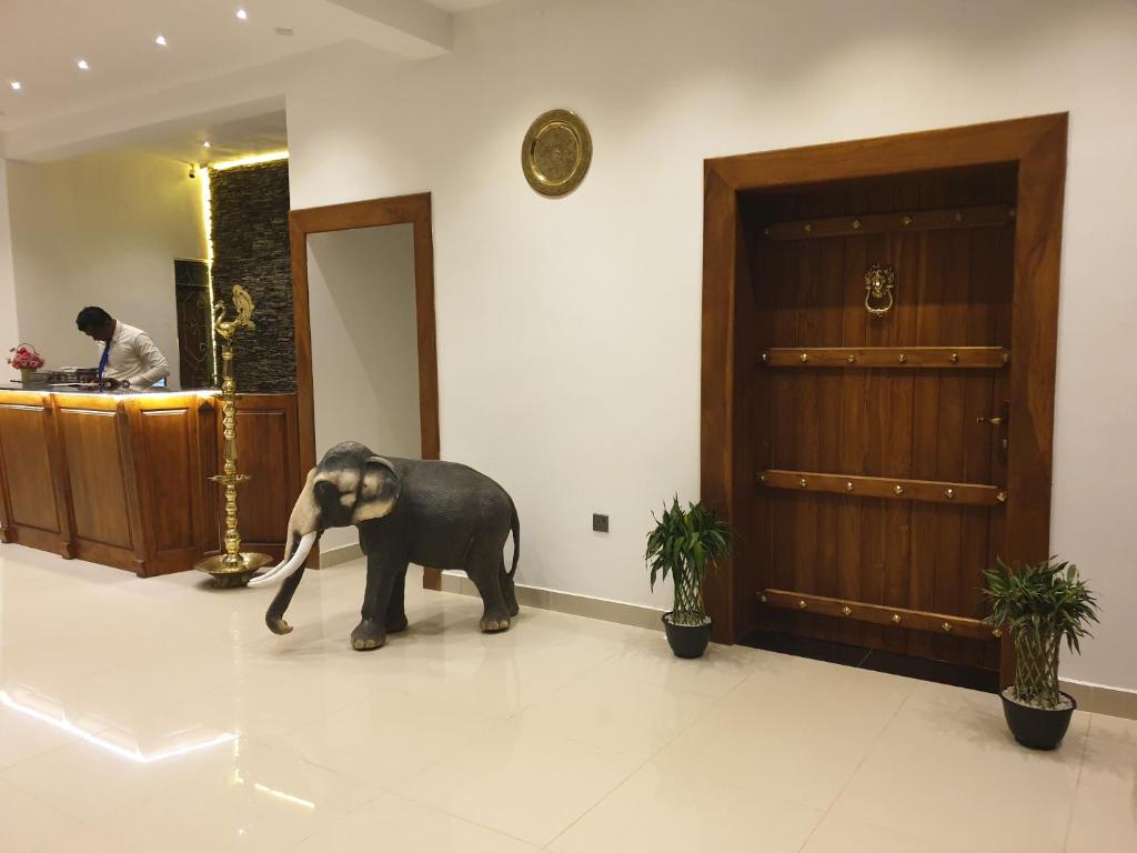 Vstupní hala nebo recepce v ubytování Hotel Eden Garden