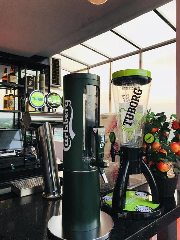 Fitness centrum a/nebo fitness zařízení v ubytování Hotel Broadway Yangon
