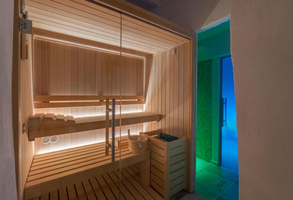Koupelna v ubytování Masseria La Tofala benessere & SPA