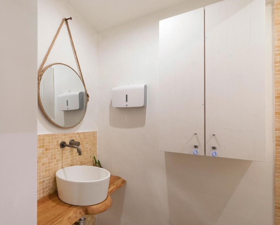 Koupelna v ubytování Masseria La Tofala benessere & SPA