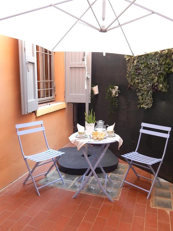 Balkon lub taras w obiekcie La casa del Centro