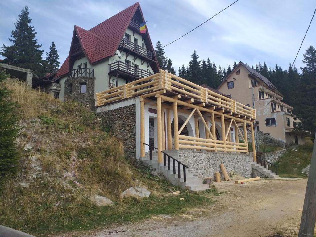 Budova, kde se penzion nachází