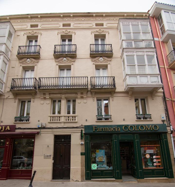 Budova, kde se apartmán nachází