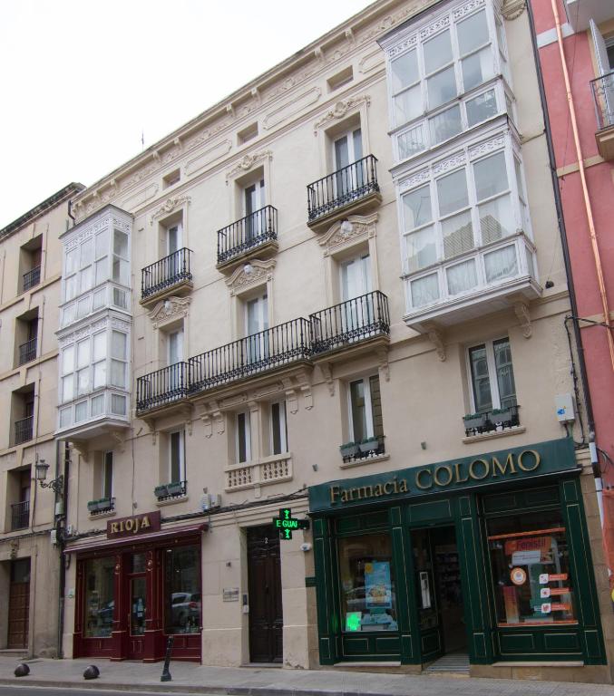 Budova, kde se apartmán nachází