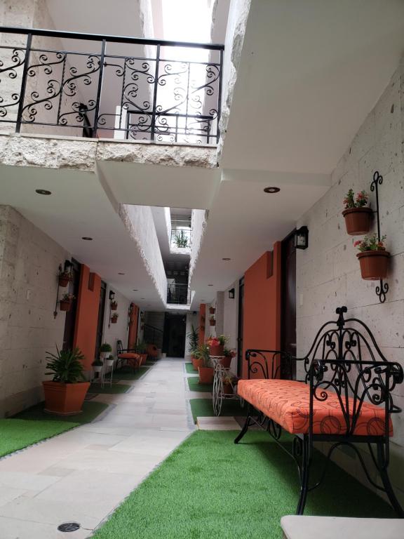 Balkón nebo terasa v ubytování Vita Hoteles Colca