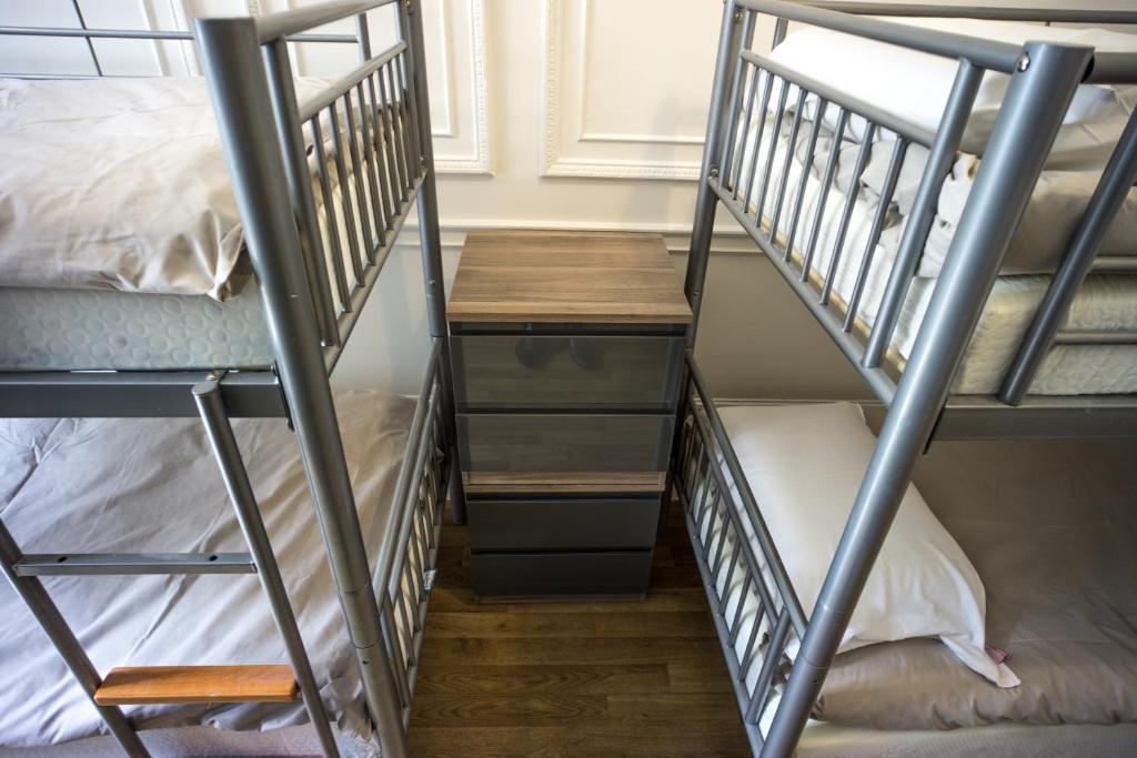 Postel nebo postele na pokoji v ubytování Sandeman-Allen Hostel (Bayswater)
