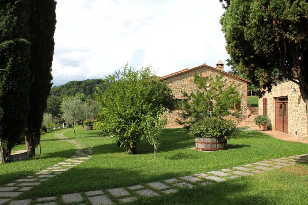 Zahrada ubytování Agriturismo CaseGraziani