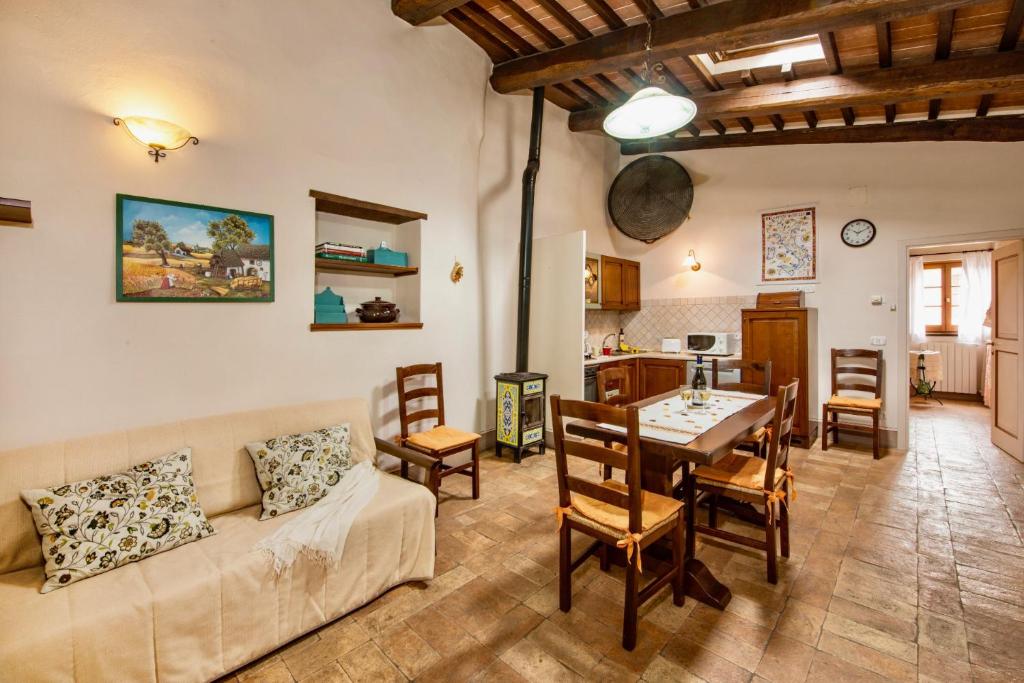 Posezení v ubytování Agriturismo CaseGraziani
