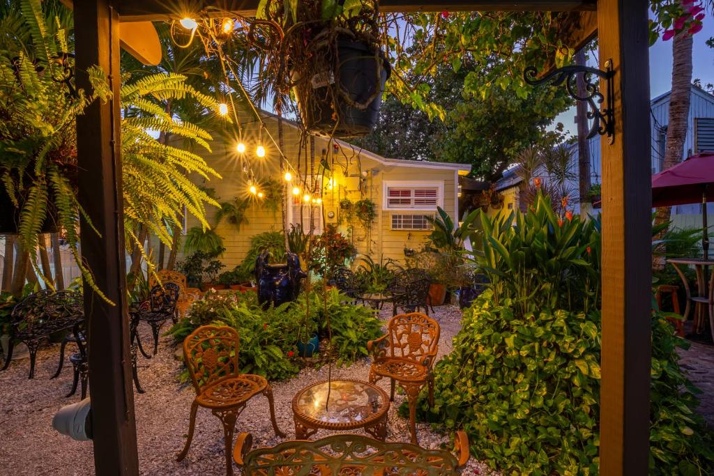 Zahrada ubytování Duval Inn - Key West