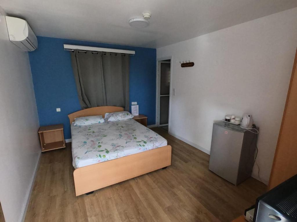 Postel nebo postele na pokoji v ubytování Arava Hostel