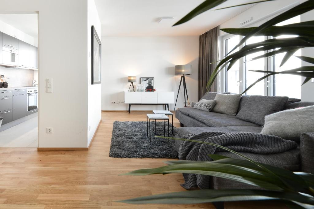 Posezení v ubytování Lunas Appartements Essen