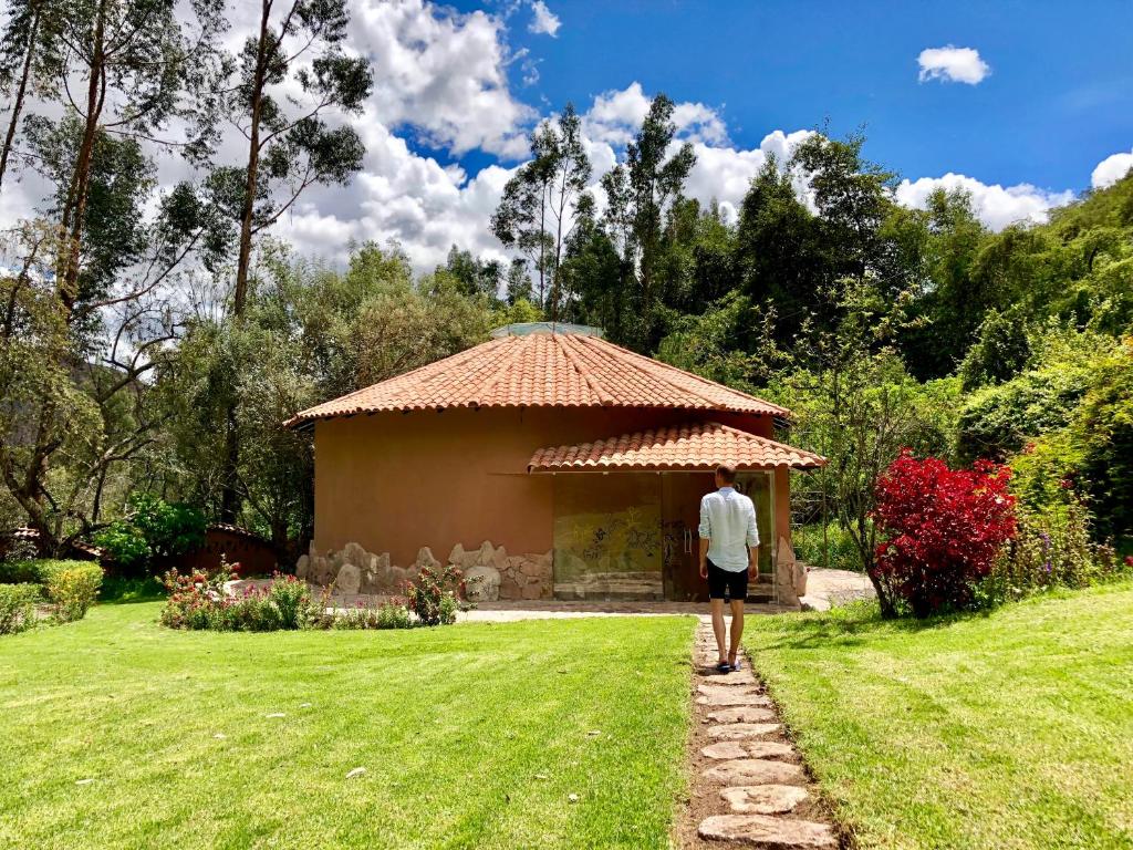 Zahrada ubytování Las Casitas del Arco Iris