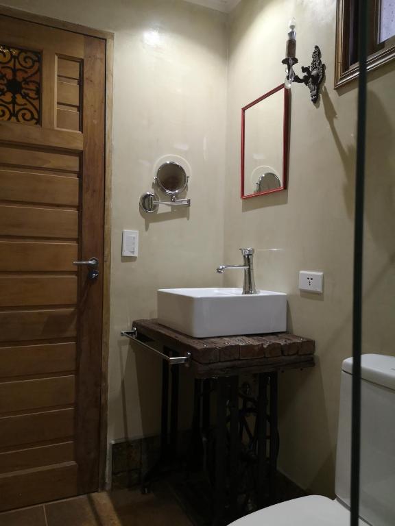 Koupelna v ubytování Rincón Escondido B&B