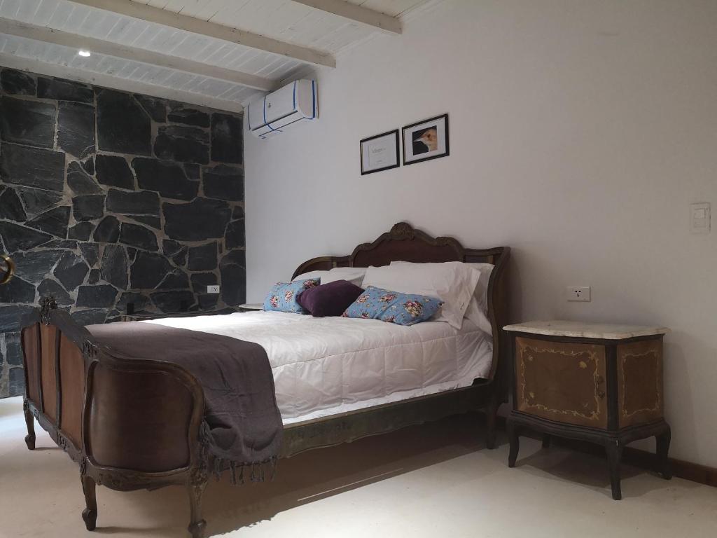 Postel nebo postele na pokoji v ubytování Rincón Escondido B&B