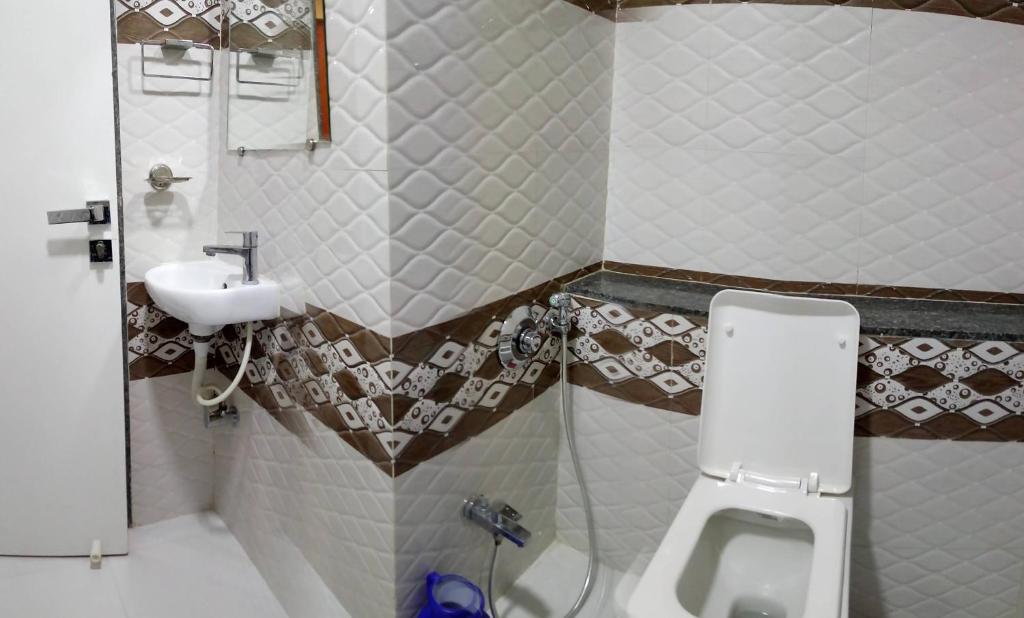 Koupelna v ubytování Hotel Shahi Darbar