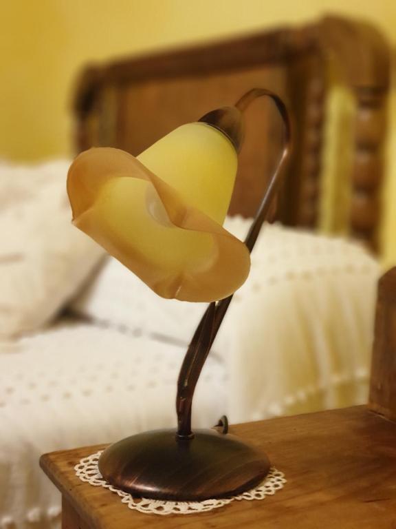Postel nebo postele na pokoji v ubytování La Casina de Terobe