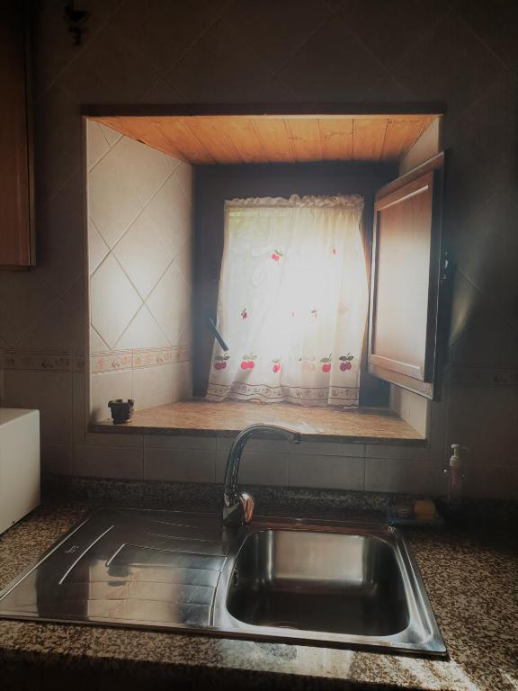 Kuchyň nebo kuchyňský kout v ubytování La Casina de Terobe