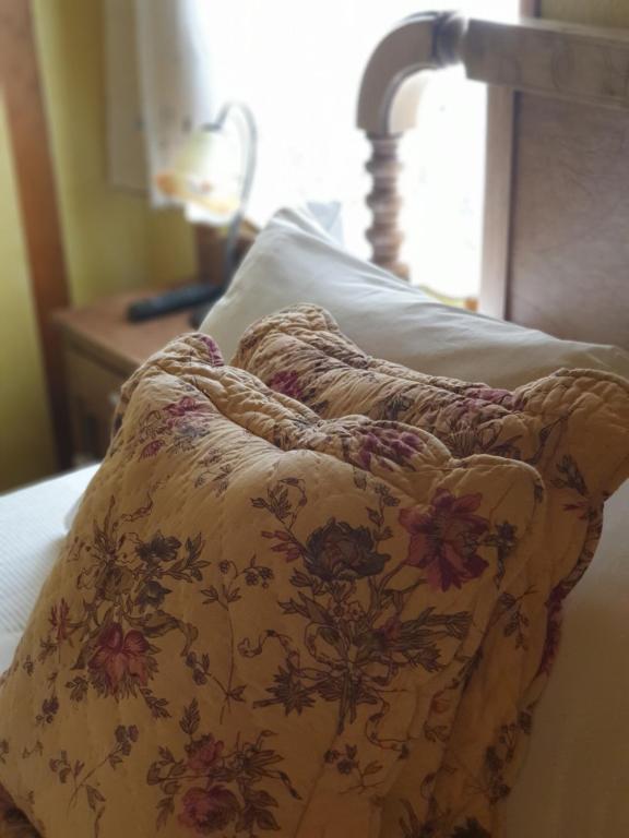 Postel nebo postele na pokoji v ubytování La Casina de Terobe