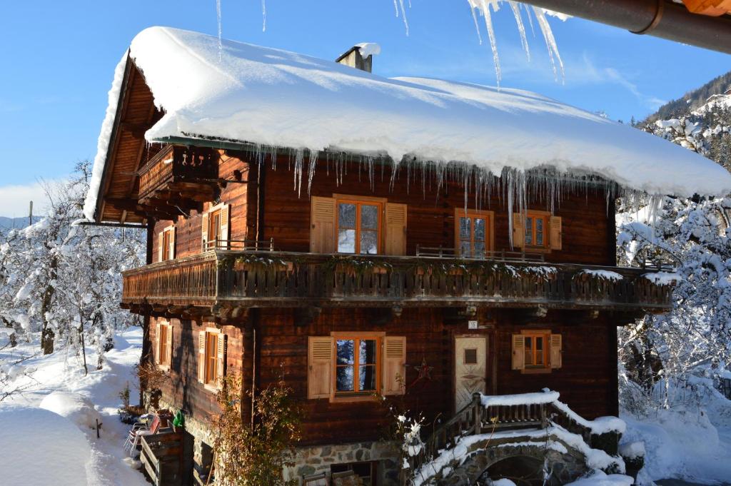 Ferienhaus Bognerhof v zimě