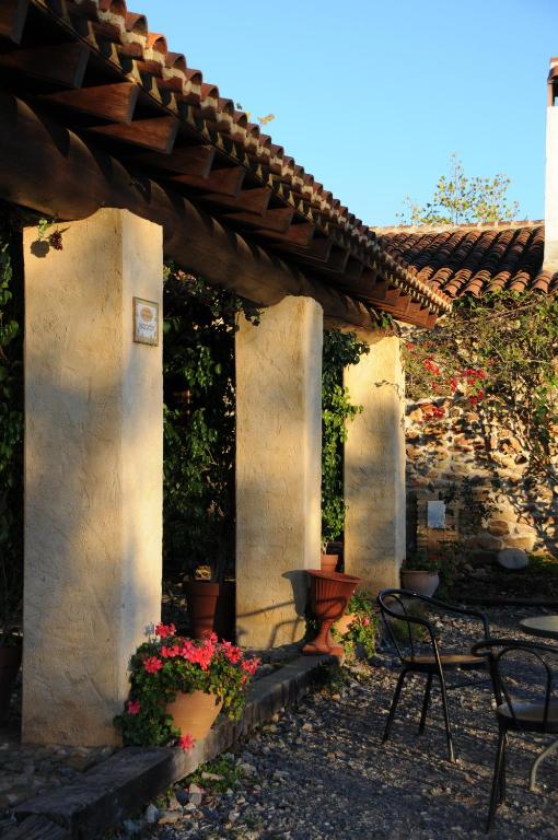 Jardín al aire libre en Finca Los Caleros