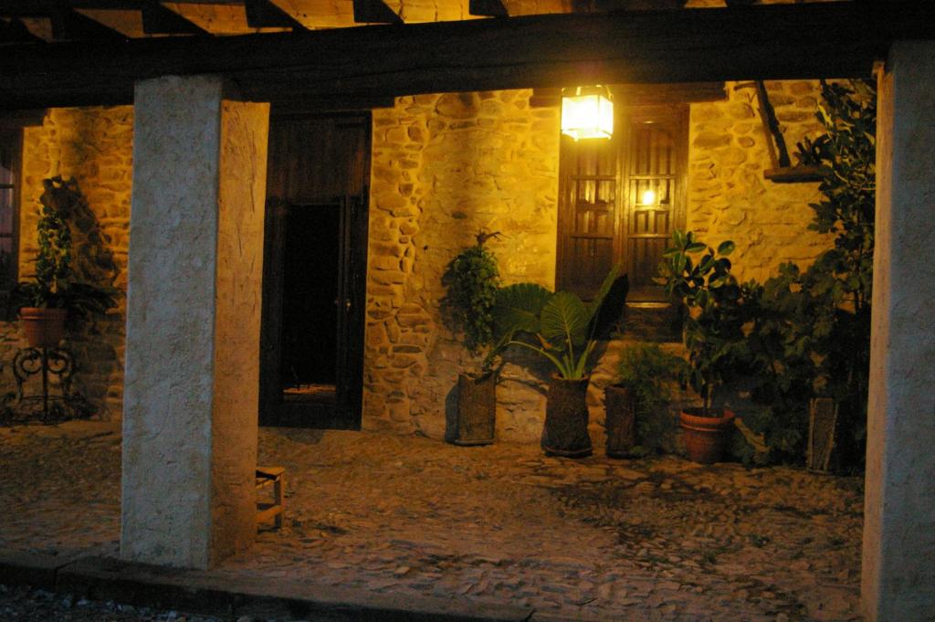 Jardín al aire libre en Finca Los Caleros