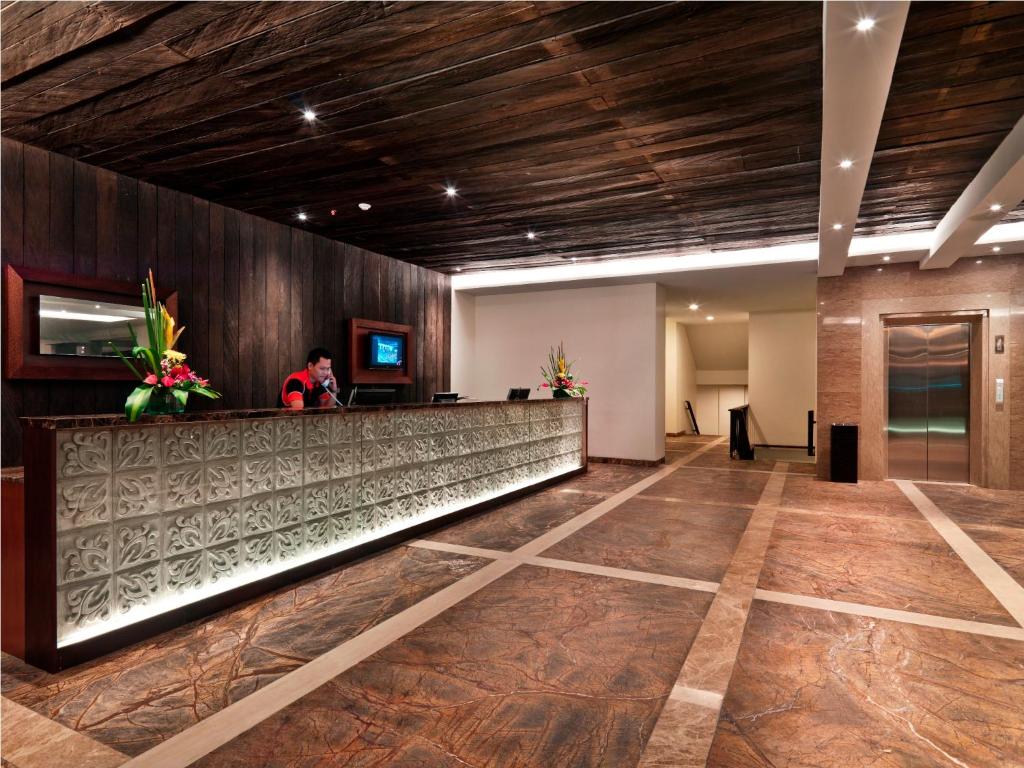 Vstupní hala nebo recepce v ubytování Sun Island Hotel & Spa Kuta