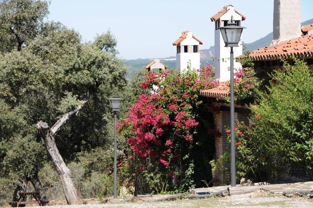 Jardín al aire libre en Finca Los Caleros