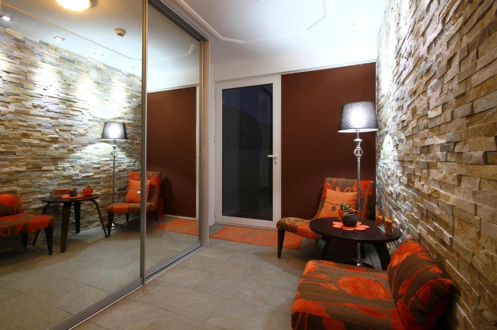 Posezení v ubytování Hotel Aruba