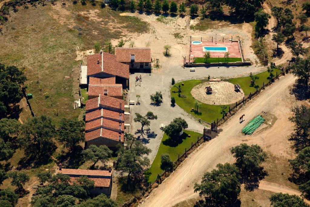 Finca Los Caleros a vista de pájaro