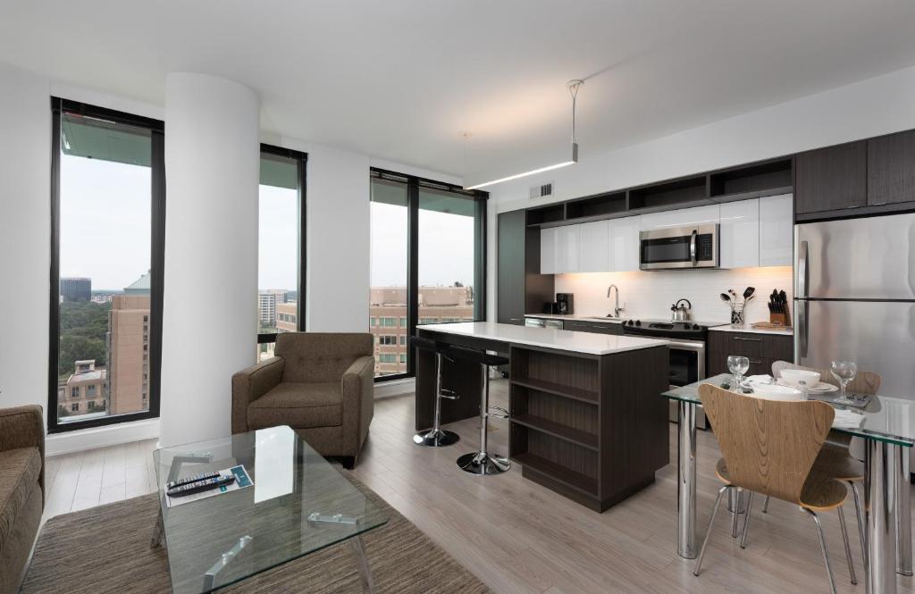 Global Luxury Suites at Reston Town Center - Luxe Appartement Met één Slaapkamer