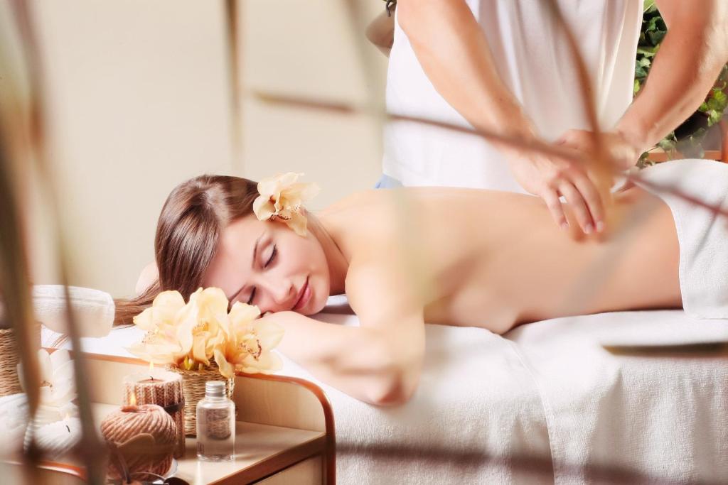 Lázně a/nebo wellness v ubytování Hotel International