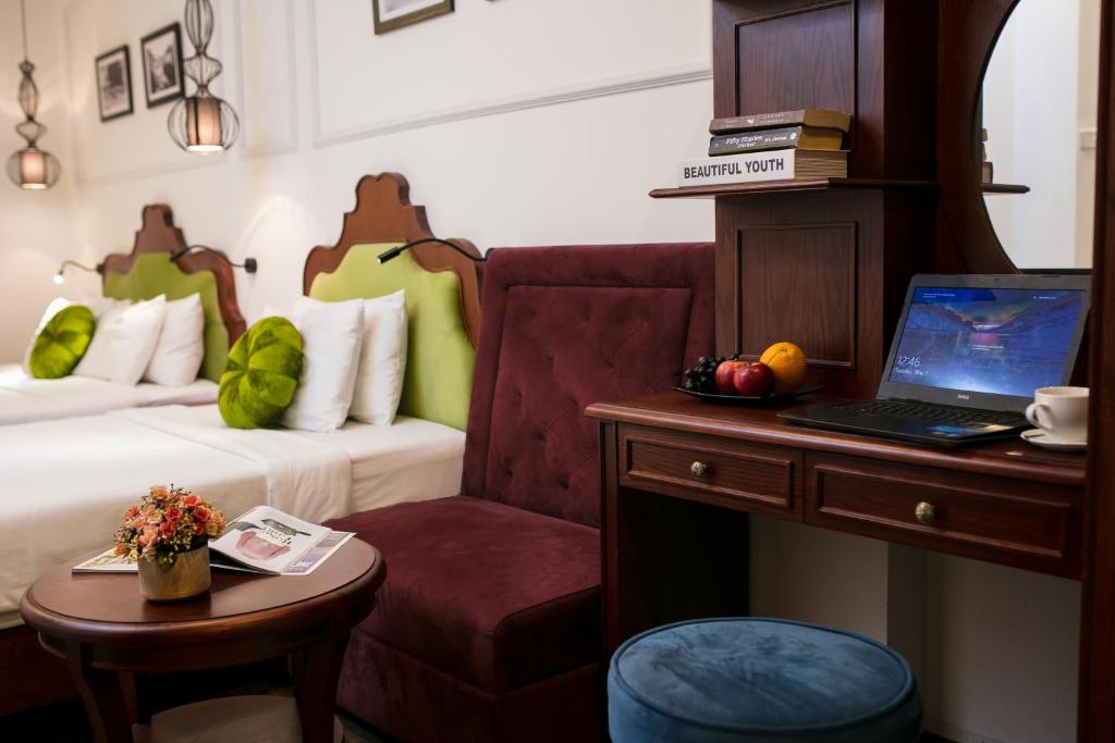 Posezení v ubytování Hanoi Vision Premium Hotel