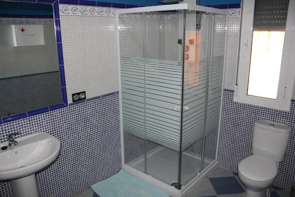 A bathroom at Casa Rural La Florentina