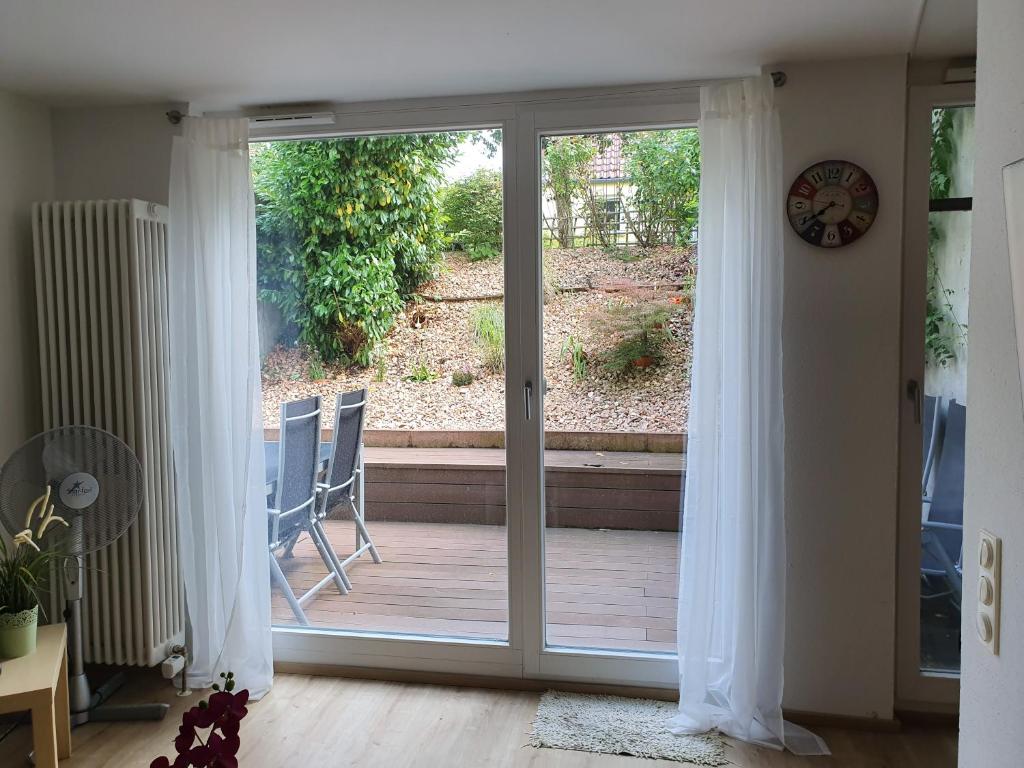 Zahrada ubytování Ferienwohnung Schwartz