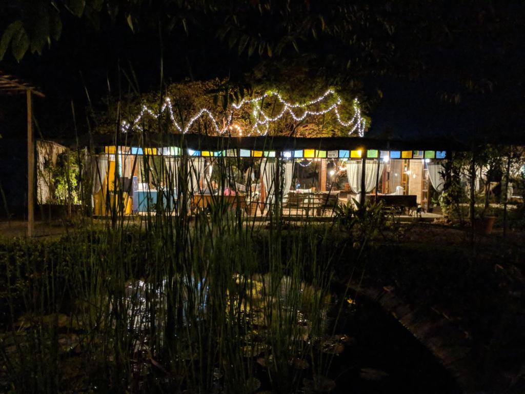 Zahrada ubytování Bohemyan Blue Stay