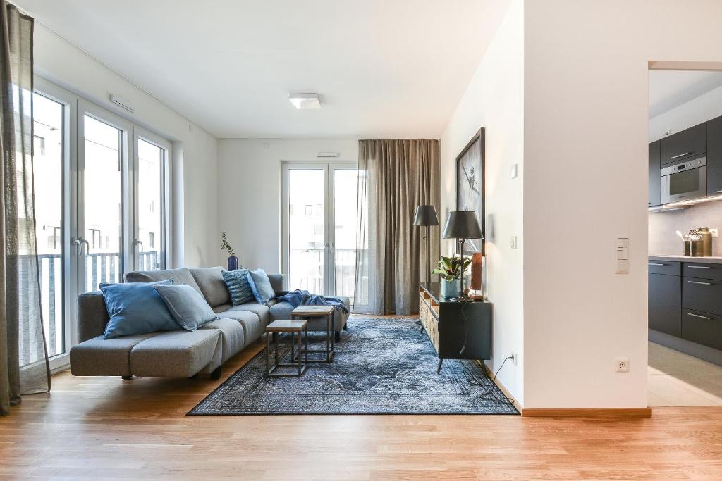 Posezení v ubytování Lunas Appartements Essen