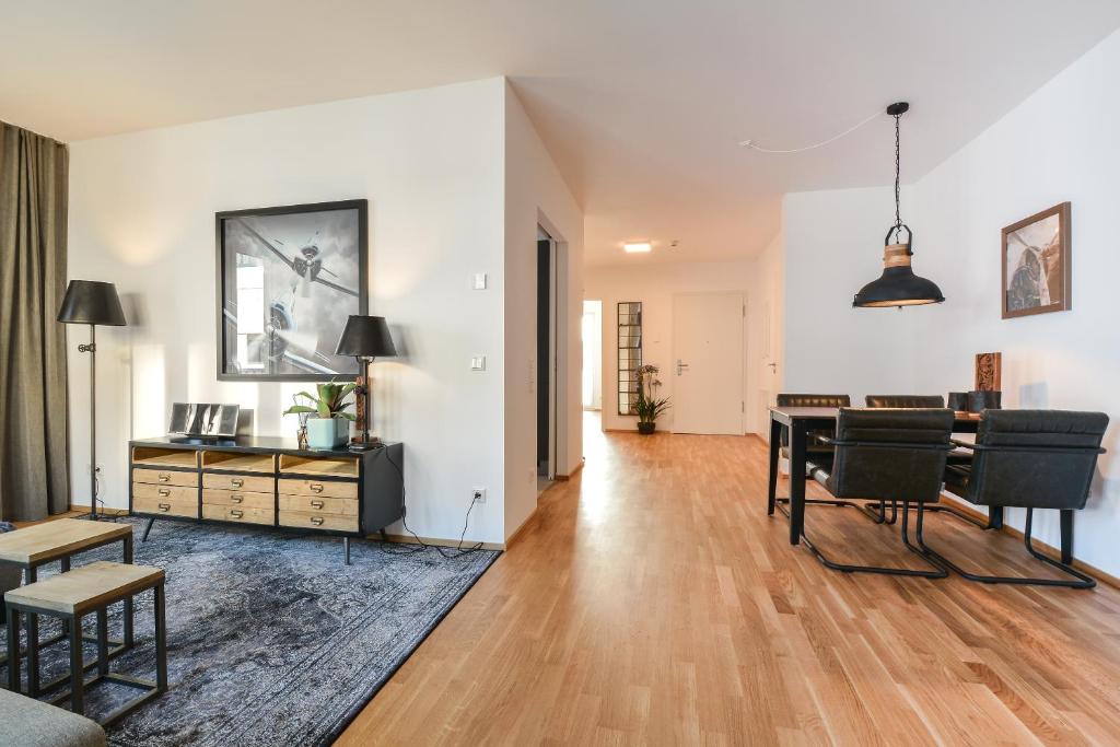 Posezení v ubytování Lunas Appartements Essen