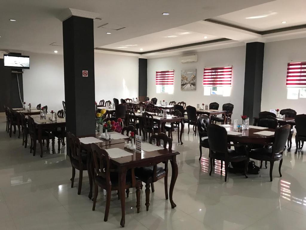 Restaurace v ubytování Hotel Arisu