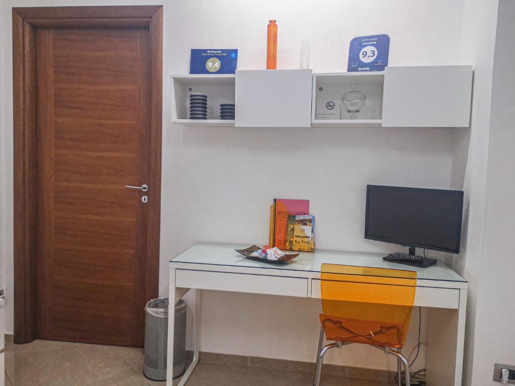 Telewizja i/lub zestaw kina domowego w obiekcie Casaulente